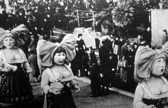 Le belle alsaziane di Mario Francesconi - Mascherate di Gruppo - Carnevale di Viareggio 1964