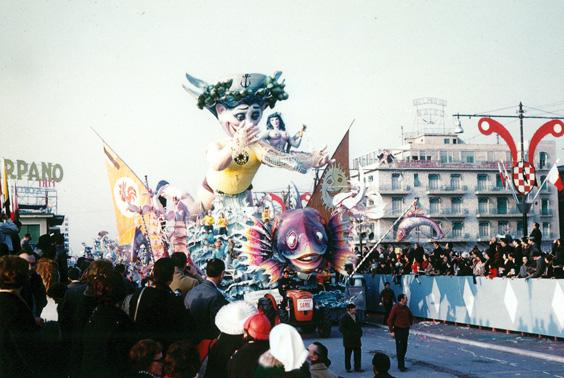 Nozze sul mare di Sergio Baroni - Carri grandi - Carnevale di Viareggio 1964