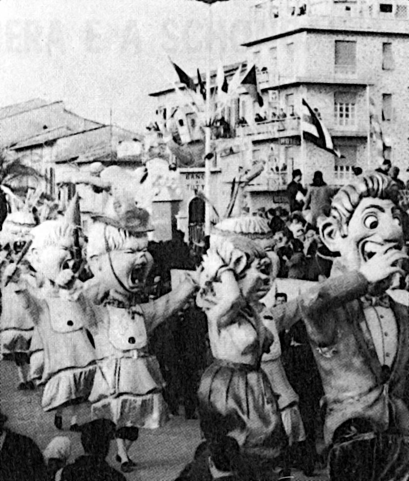 Accadde una notte di Sandro Bertuccelli - Mascherate di Gruppo - Carnevale di Viareggio 1966