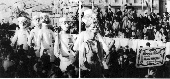 Chirurgia estetica di Angelo Romani - Mascherate di Gruppo - Carnevale di Viareggio 1966