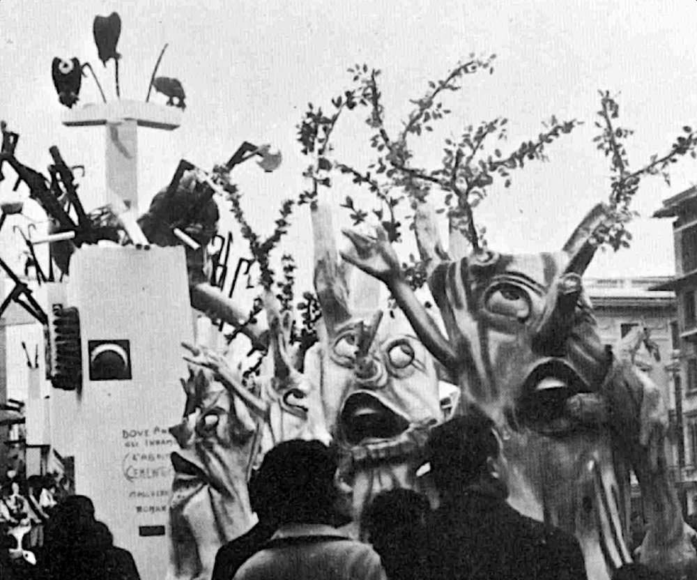 Dove andranno gli innamorati di Fabio Romani - Mascherate di Gruppo - Carnevale di Viareggio 1967