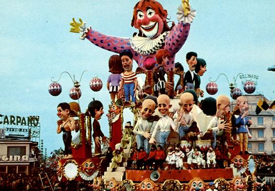 Guardiamoci allo specchio di Ademaro Musetti - Carri grandi - Carnevale di Viareggio 1967