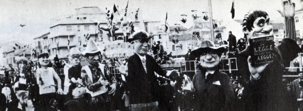 Anonima sequestri di Fabio Romani - Mascherate di Gruppo - Carnevale di Viareggio 1969