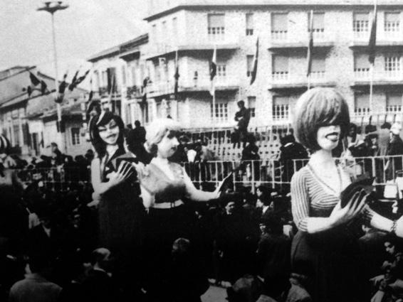 Canasta benefica di Mario Francesconi - Mascherate di Gruppo - Carnevale di Viareggio 1969