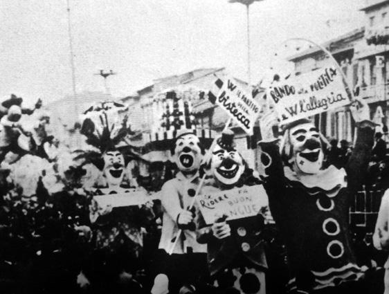 Colpo di stato al carnevale di Carlo Bomberini - Mascherate di Gruppo - Carnevale di Viareggio 1969