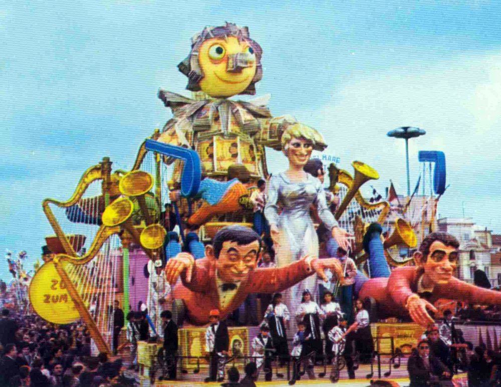 Quel motivo che ci passa per la testa di Amedeo Mallegni, Fabio Malfatti - Carri grandi - Carnevale di Viareggio 1969