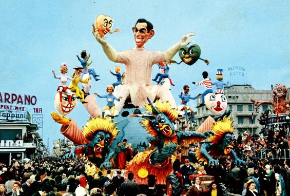 Un cuore nuovo di Carlo Vannucci - Carri grandi - Carnevale di Viareggio 1969