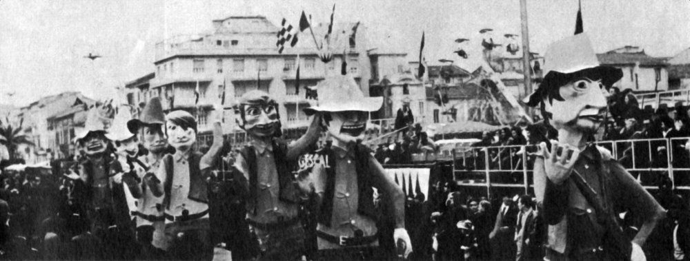 Western all’italiana di Vittorio Lippi e Guidobaldo Francesconi - Mascherate di Gruppo - Carnevale di Viareggio 1969