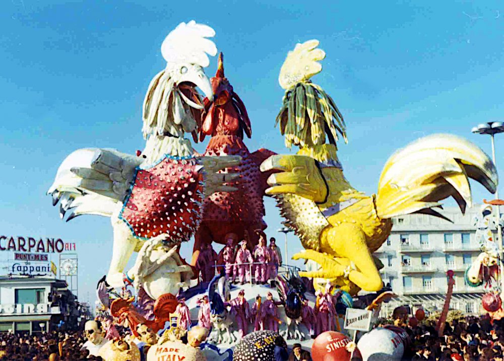 Battibecco di Arnaldo Galli - Carri grandi - Carnevale di Viareggio 1971