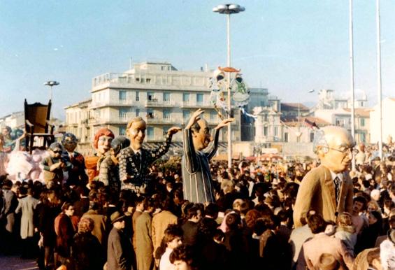 Traguardi d’oggi di Fabio Romani - Mascherate di Gruppo - Carnevale di Viareggio 1971