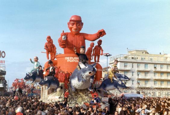 Lotta all’inquinamento di Silvano Avanzini - Carri grandi - Carnevale di Viareggio 1972