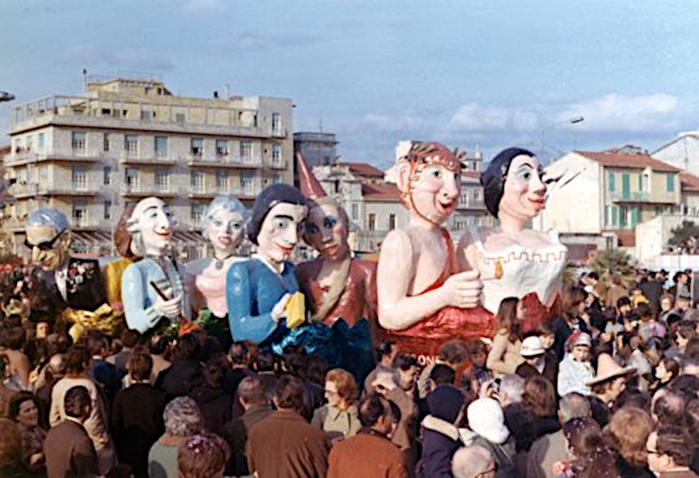 Love story di Mario Gamboni - Complessi mascherati - Carnevale di Viareggio 1972