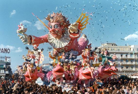 Rendez-vous a Viareggio di Carlo Vannucci - Carri grandi - Carnevale di Viareggio 1973