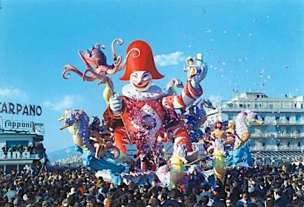 Ricordo di Viareggio di Renato Galli - Carri grandi - Carnevale di Viareggio 1973