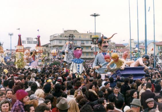 Il padrino di Eros Canova, Carlo Bomberini - Complessi mascherati - Carnevale di Viareggio 1974