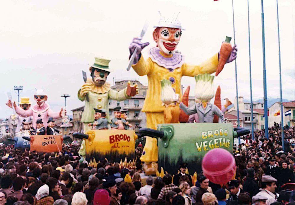 Ogni pentola ha il suo brodo di Renato Verlanti, Giuseppe Palmerini - Complessi mascherati - Carnevale di Viareggio 1974