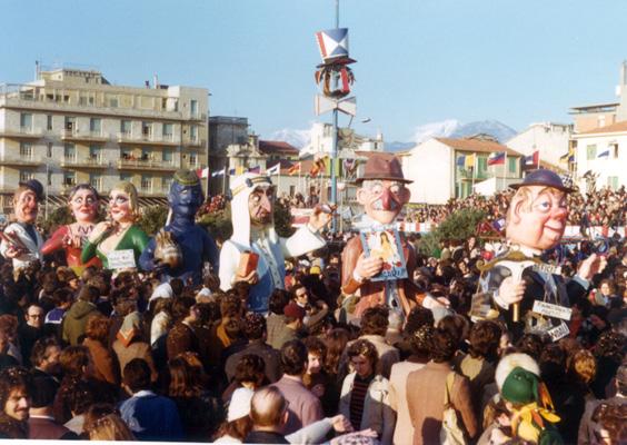 La stangata di Giovanni Pardini - Mascherate di Gruppo - Carnevale di Viareggio 1975