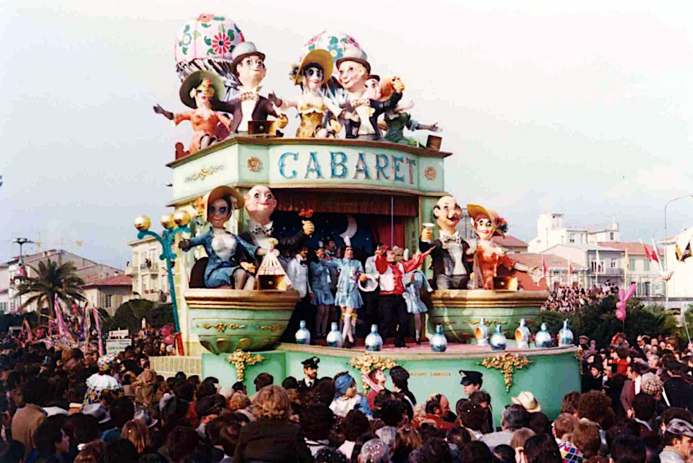 Cabaret di Carlo Francesconi e Sergio Barsella - Carri piccoli - Carnevale di Viareggio 1976