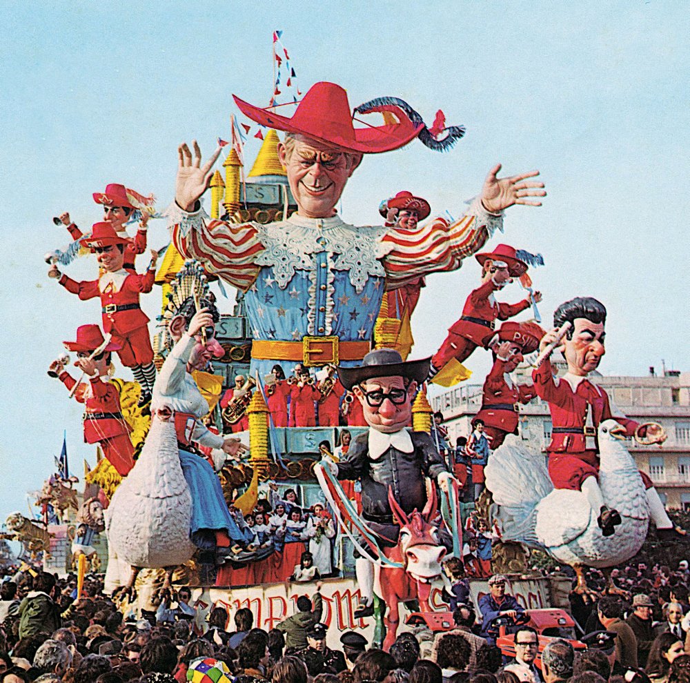 Questo matrimonio non s’ha da fare di Carlo Vannucci - Carri grandi - Carnevale di Viareggio 1976