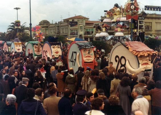 La tombola di Guidobaldo Francesconi - Mascherate di Gruppo - Carnevale di Viareggio 1977