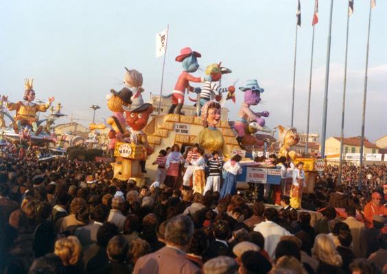 All’arrembaggio di Eros Canova - Carri piccoli - Carnevale di Viareggio 1978