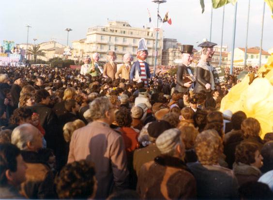 I dicasteri di Giovanni Pardini - Mascherate di Gruppo - Carnevale di Viareggio 1978