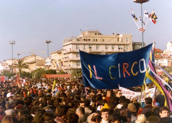 Il circo di Rione Centro - Palio dei Rioni - Carnevale di Viareggio 1978