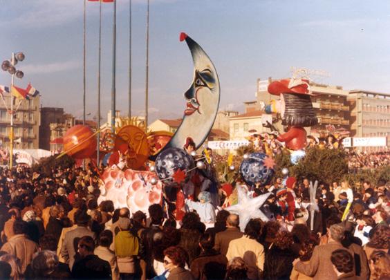 Carnevale tra le stelle di Rione Quattro Venti - Palio dei Rioni - Carnevale di Viareggio 1980