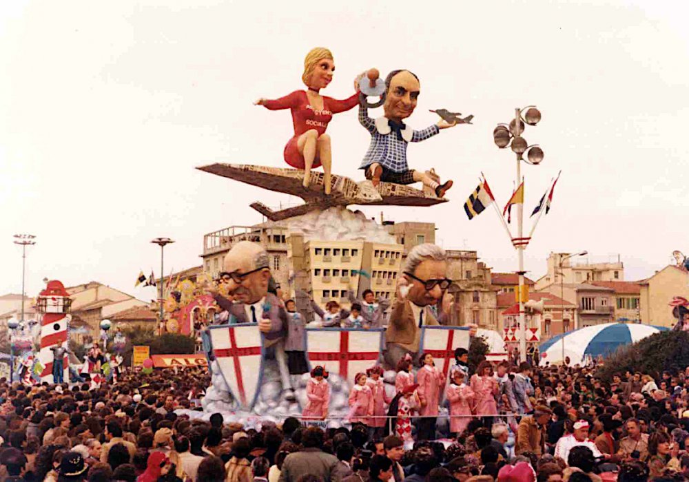 Chi ha mangiato la marmellata di Paolo Lazzari - Carri piccoli - Carnevale di Viareggio 1980