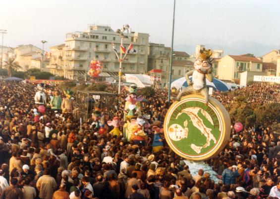 Italia bel paese di Angelo Romani e Giovanni Pardini - Mascherate di Gruppo - Carnevale di Viareggio 1980