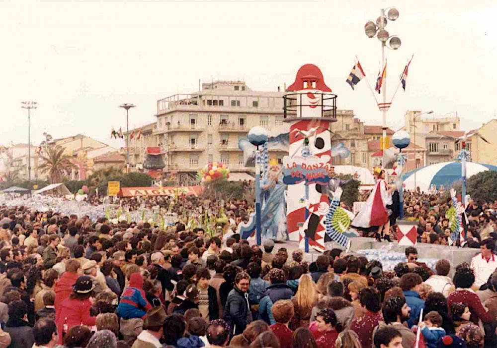 La danza del mare di Rione Vecchia Viareggio - Palio dei Rioni - Carnevale di Viareggio 1980