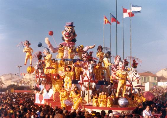 La pagliacciata di Rione Vecchia Viareggio - Fuori Concorso - Carnevale di Viareggio 1980