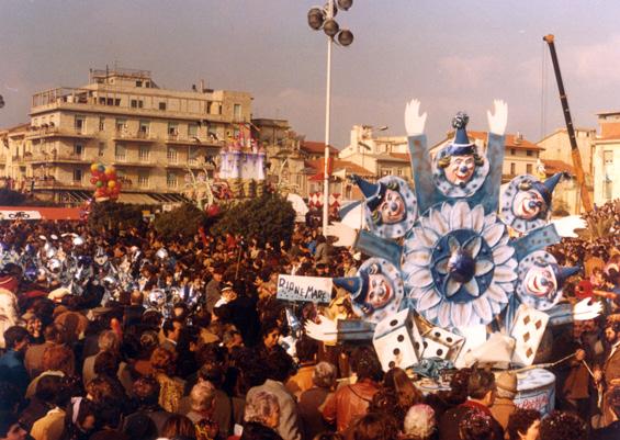 Carnevale prestigiatore di Rione Mare - Palio dei Rioni - Carnevale di Viareggio 1981