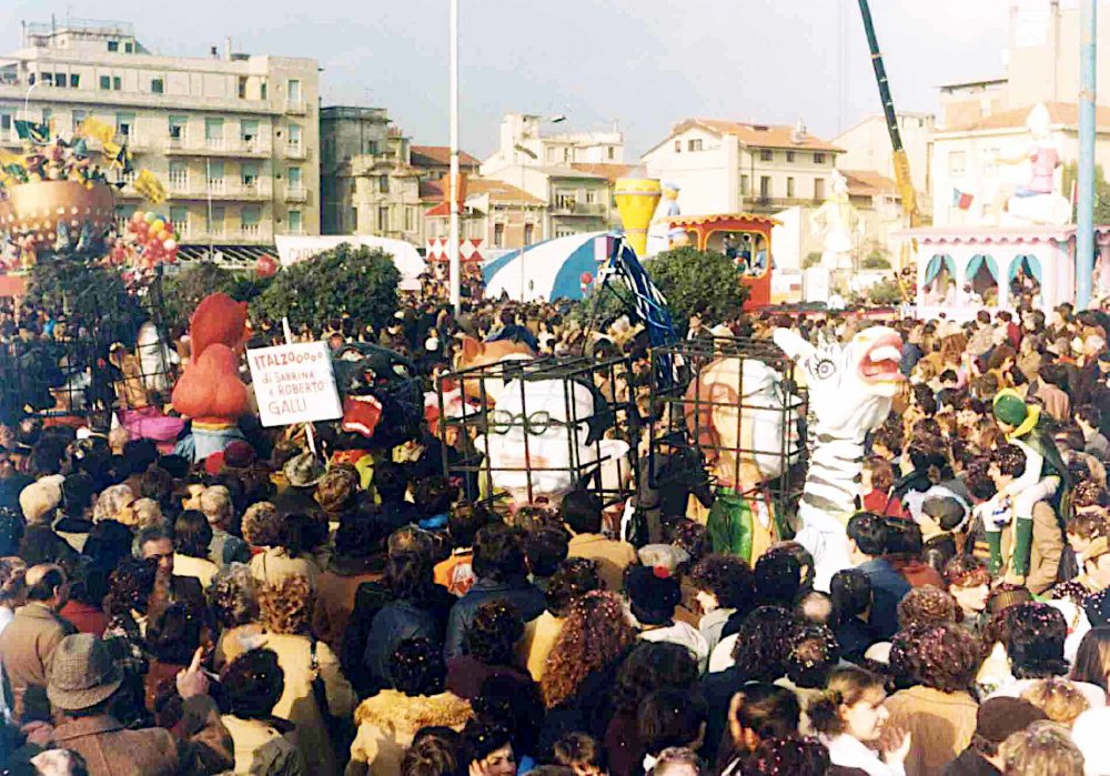 Italy zoo di Roberto Galli e Sabrina Tamburini - Mascherate di Gruppo - Carnevale di Viareggio 1981