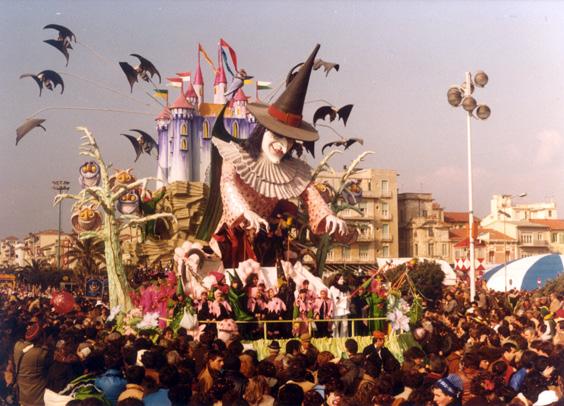 L’apprendista stregone di Giovanni Maggini - Carri piccoli - Carnevale di Viareggio 1981