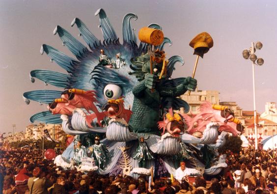 Mare nostrum di Silvano Avanzini - Carri grandi - Carnevale di Viareggio 1981