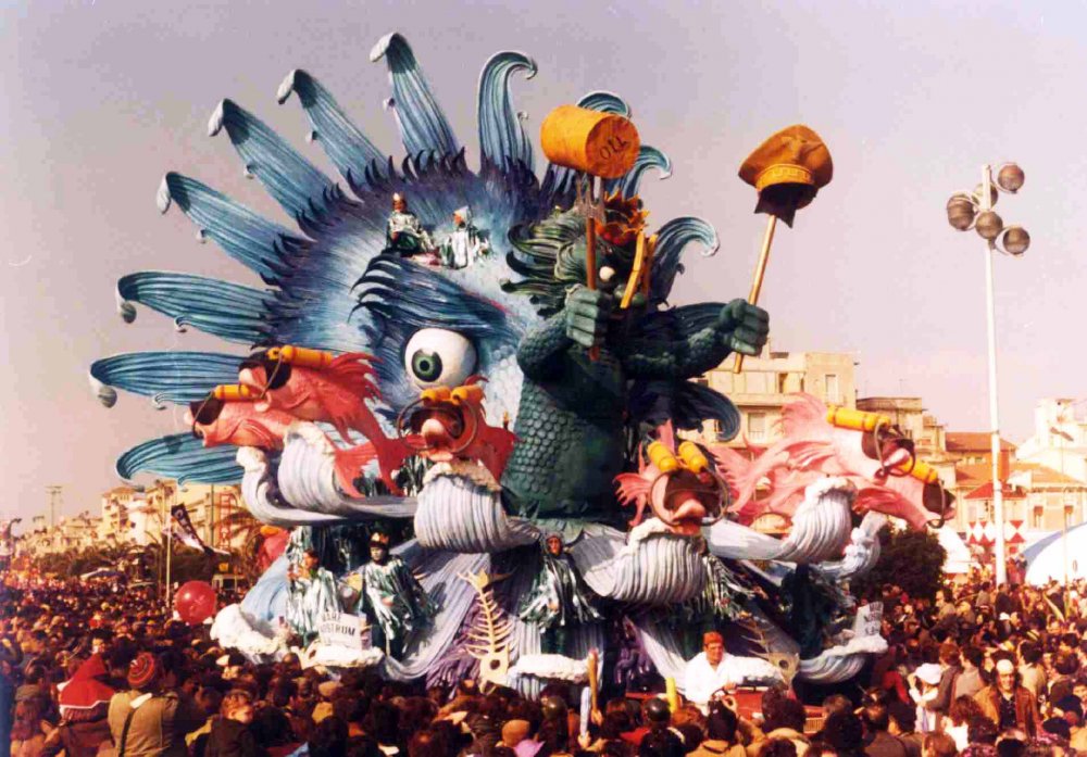 Mare nostrum di Silvano Avanzini - Carri grandi - Carnevale di Viareggio 1981