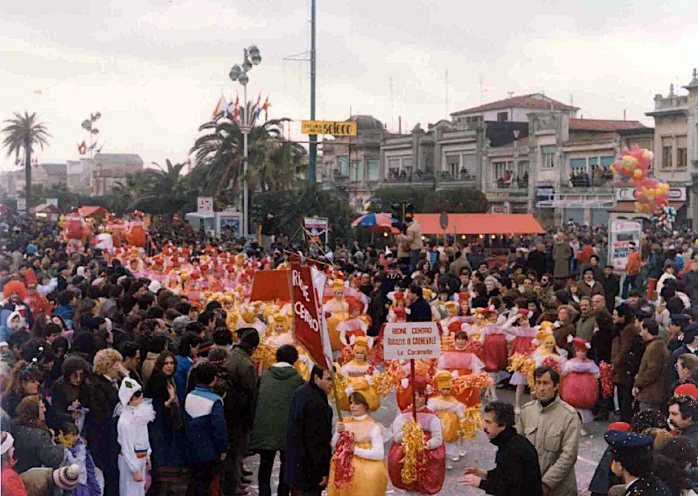 Dolcezza di carnevale di Rione Centro - Palio dei Rioni - Carnevale di Viareggio 1983