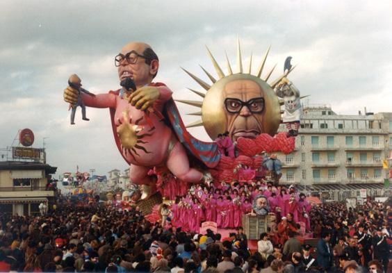 Il sol dell’avvenir di Silvano Avanzini - Carri grandi - Carnevale di Viareggio 1983