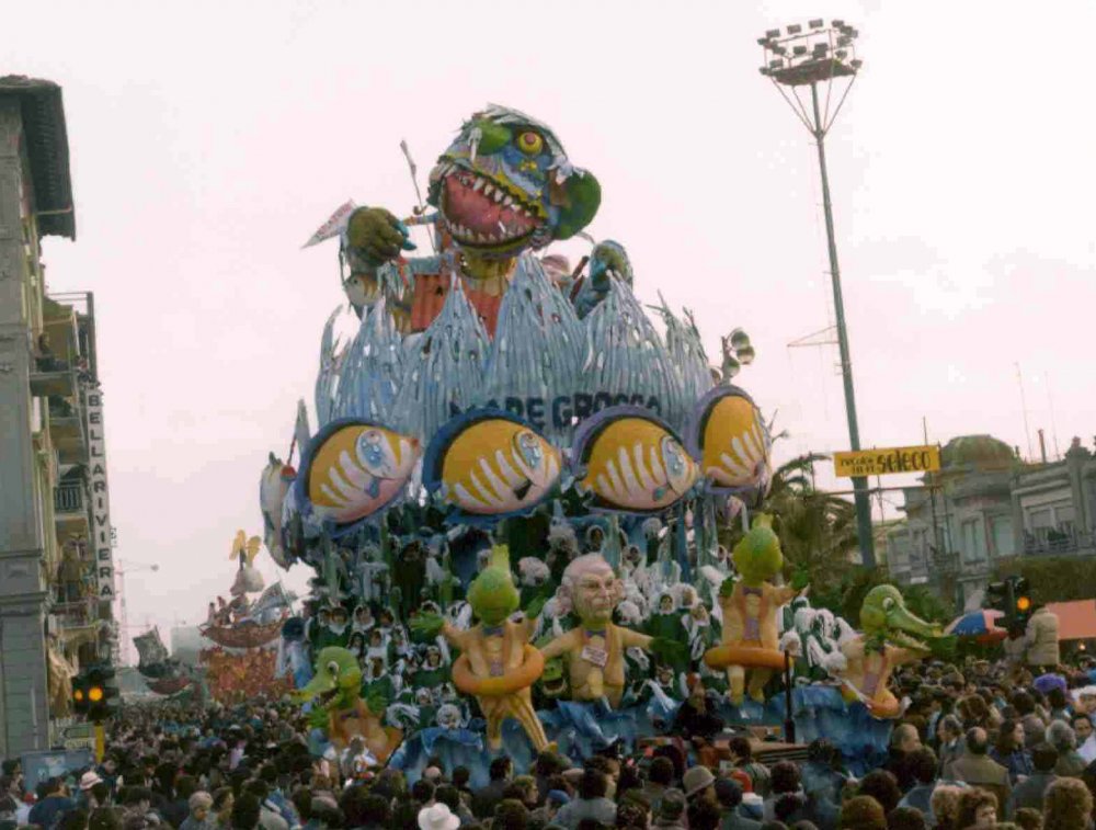 Mare grosso di Arnaldo Galli - Carri grandi - Carnevale di Viareggio 1983