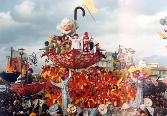 Qualcosa da salvare di Giovanni Maggini - Carri piccoli - Carnevale di Viareggio 1983