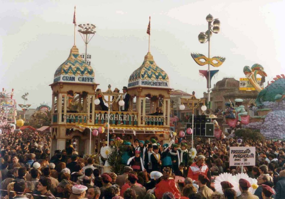 Passeggiata Margherita di Rione Marco Polo - Palio dei Rioni - Carnevale di Viareggio 1984