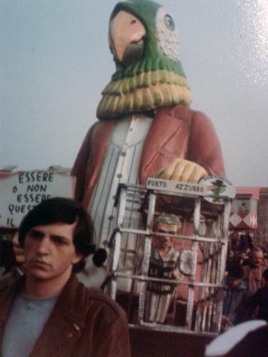 Porto longone di Claudio Romani - Maschere Isolate - Carnevale di Viareggio 1984