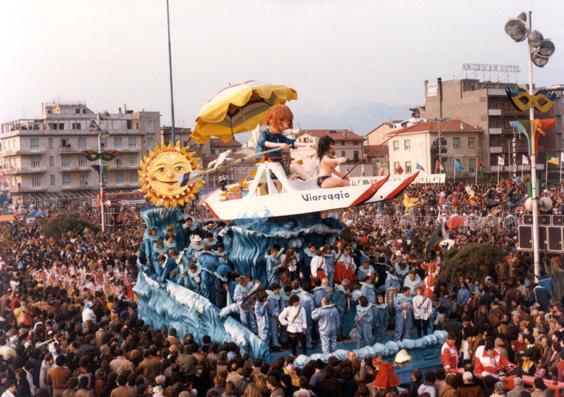 Sapore di mare, sapore di... di Giovanni Strambi e Guidobaldo Francesconi - Carri piccoli - Carnevale di Viareggio 1984