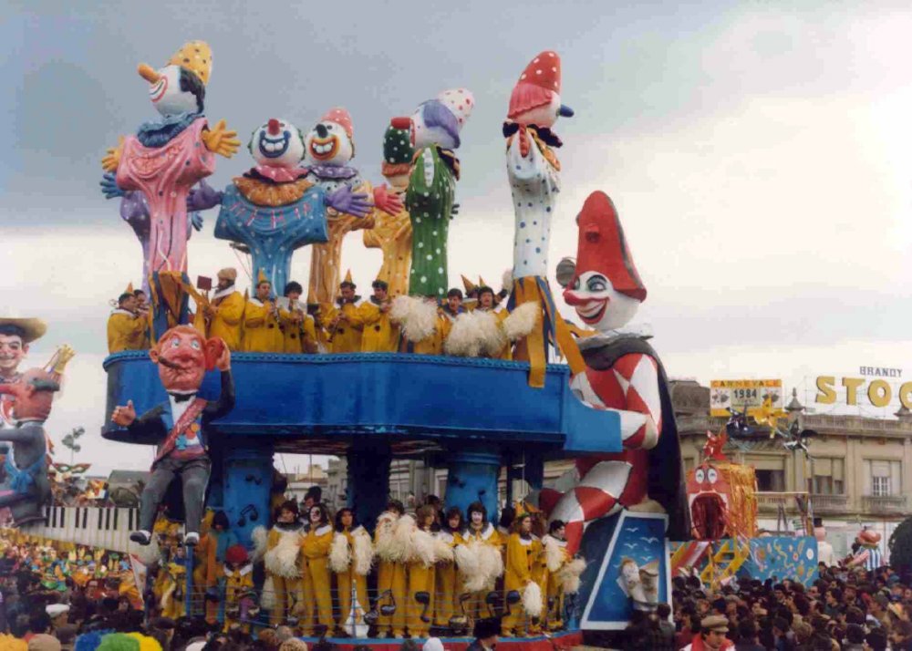 Sinfonia carnevalesca di Eros Canova e Roberto Alessandrini - Carri piccoli - Carnevale di Viareggio 1984