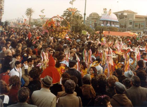 Sogno di primavera di Rione Tomeino Massarosa - Palio dei Rioni - Carnevale di Viareggio 1984