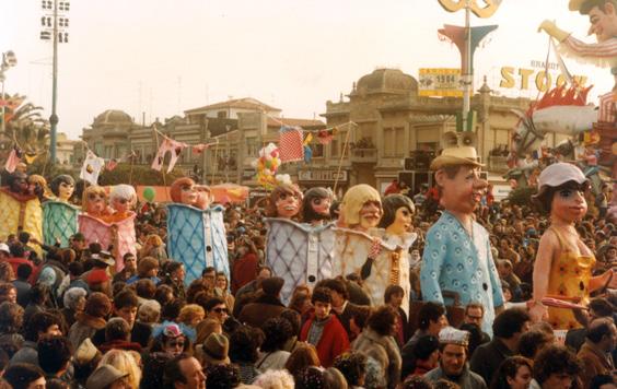 Turismo giovane di Davino Barsella e Loris Lazzarini - Mascherate di Gruppo - Carnevale di Viareggio 1984