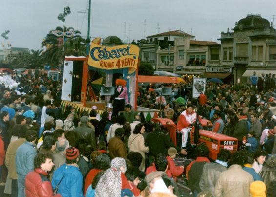 Cabaret di carnevale di Rione Quattro Venti - Palio dei Rioni - Carnevale di Viareggio 1985