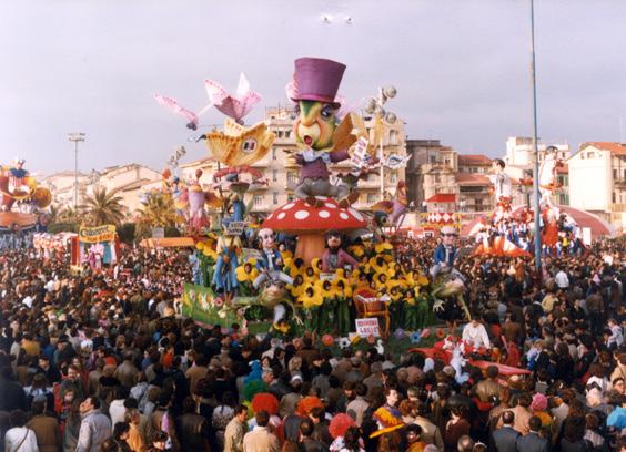 Indovinala grillo di Davino Barsella e Loris Lazzarini - Carri piccoli - Carnevale di Viareggio 1985