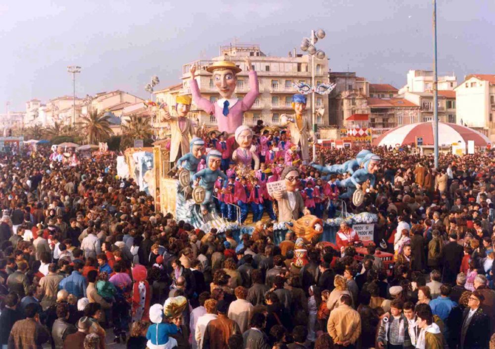 Modì sì, Modì no di Rione Marco Polo - Carri piccoli - Carnevale di Viareggio 1985